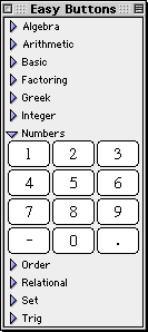 Numbers Easy Buttons